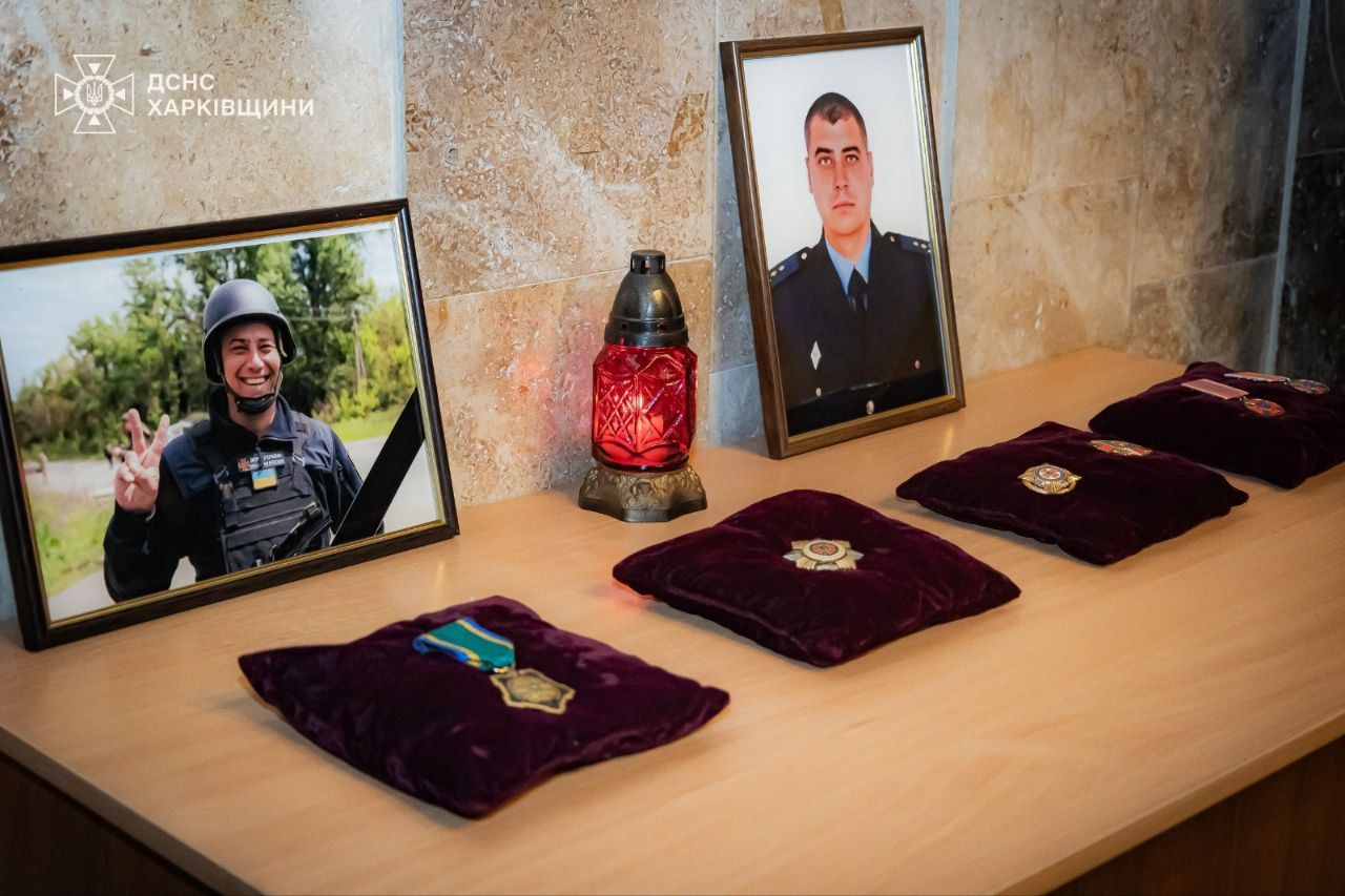 На Харківщині провели церемонію прощання із начальником ДСНС