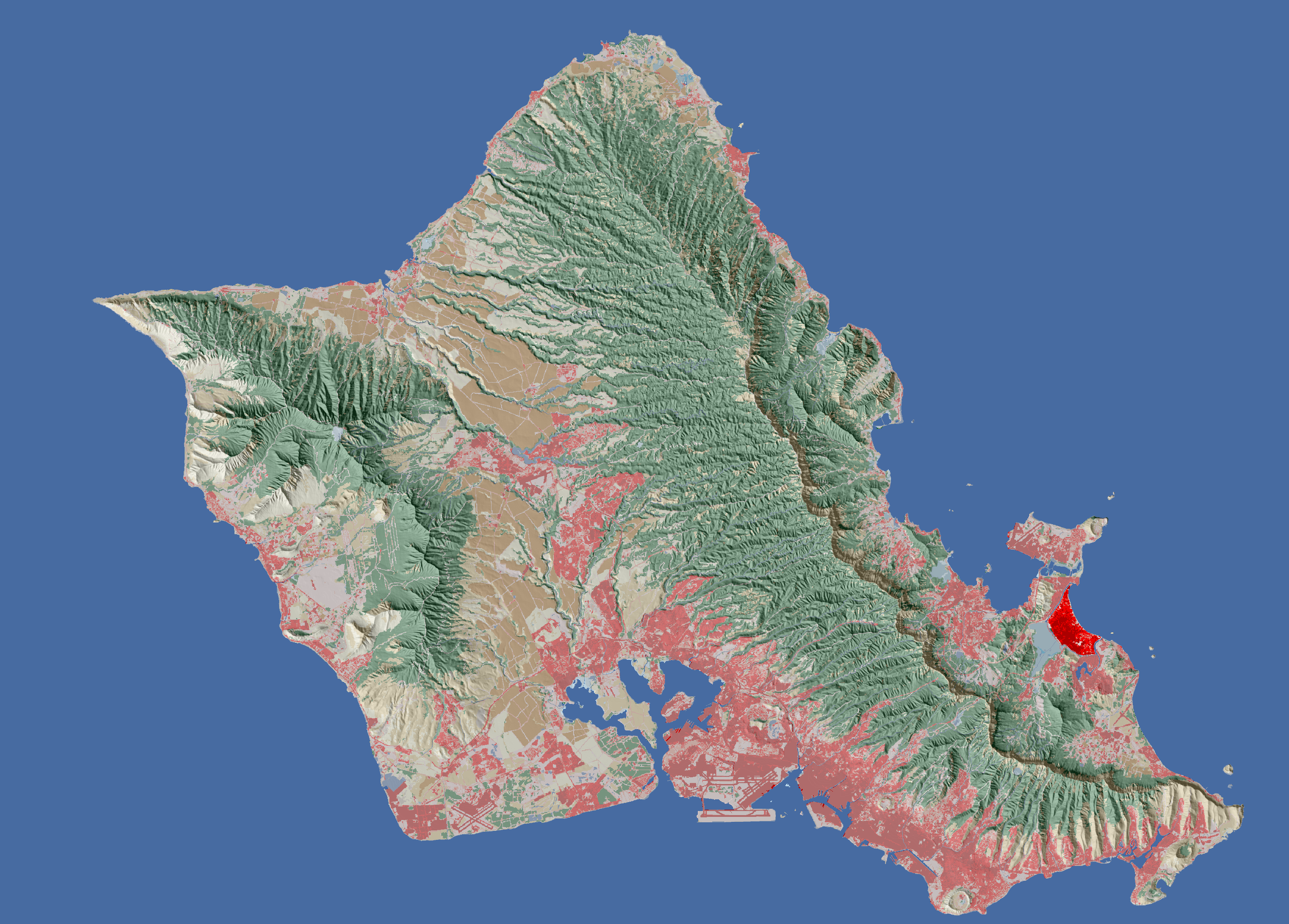 Гавайи в Minecraft