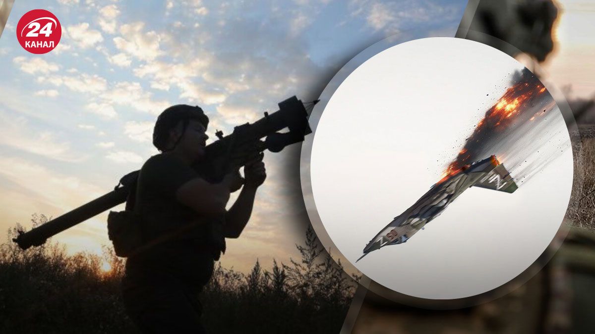 Захисники збили Су-25 в Донецькій області