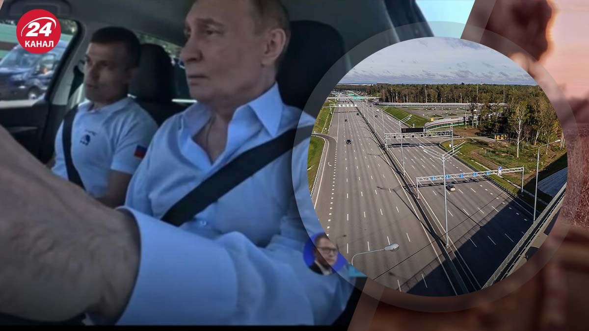 Путин испытал отечественный автопром - как прошел тест-драйв - 24 Канал