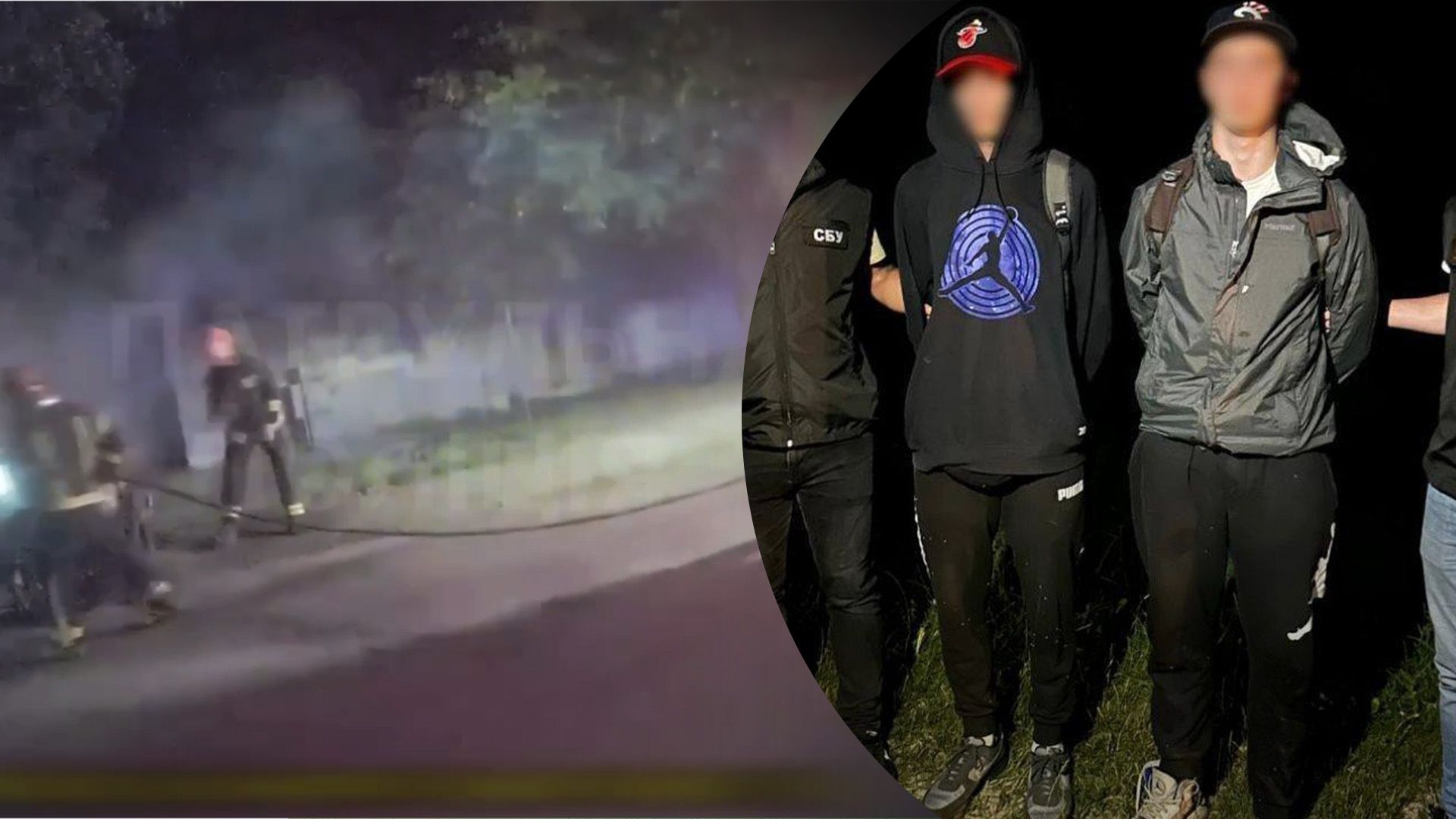 Деталі затримання паліїв авто військових у Львові Деталі затримання паліїв авто військових у Львові