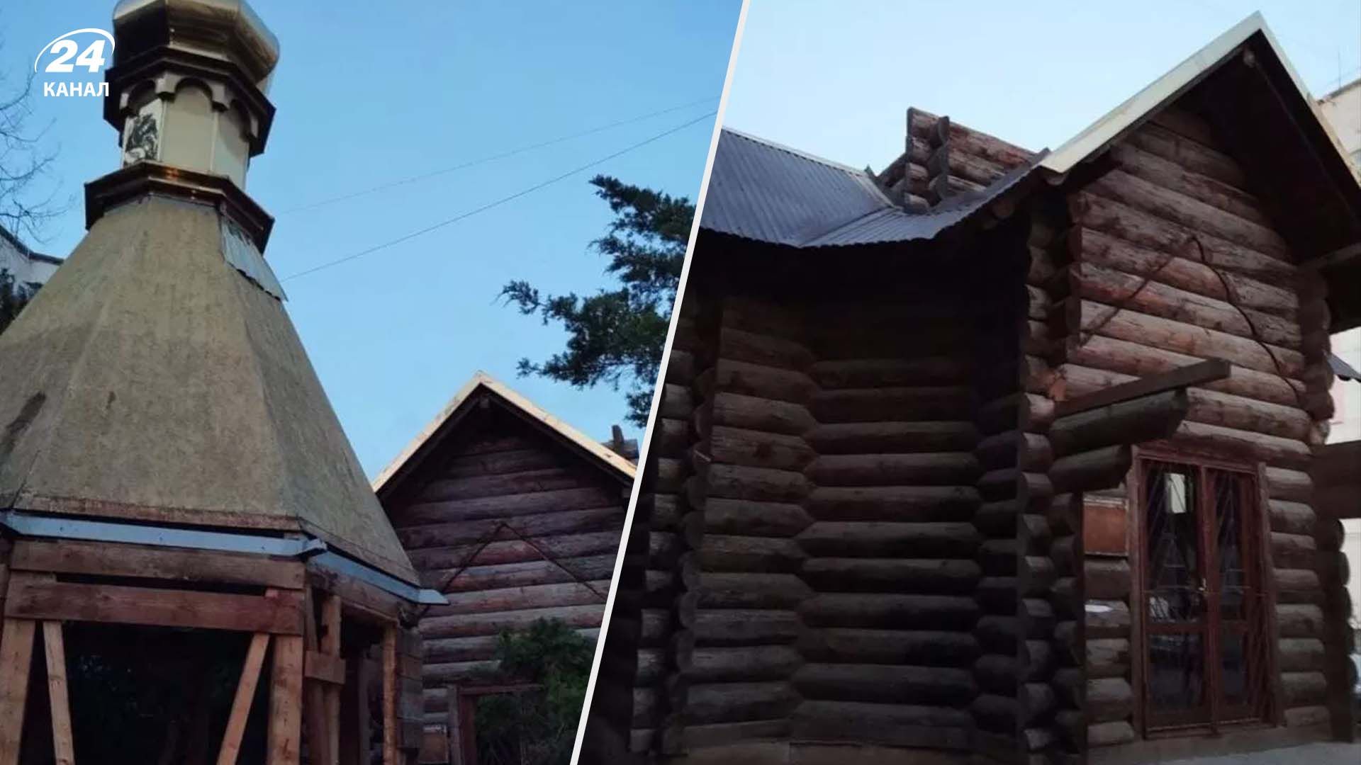 В Крыму оккупанты демонтируют храм ПЦУ - 24 Канал В Крыму оккупанты демонтируют храм ПЦУ - 24 Канал