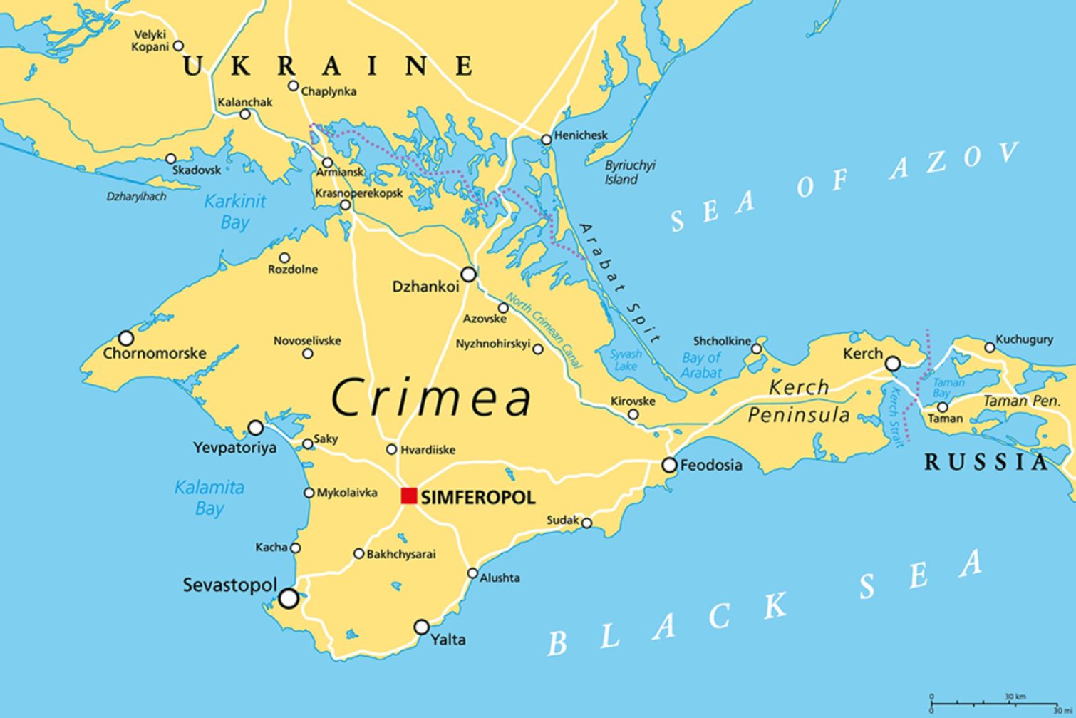 В Крыму слышали взрывы