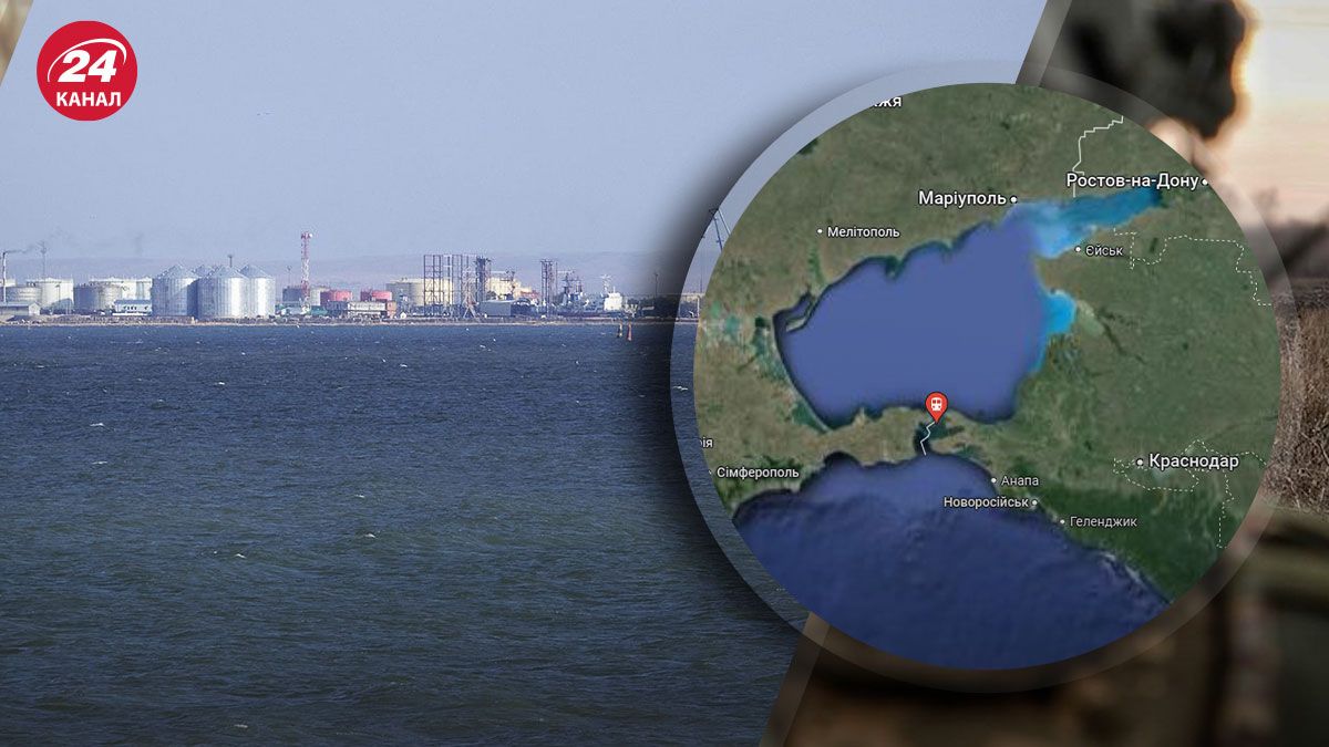 В Краснодарском крае России прилетело в порт "Кавказ" и железнодорожный паром - 24 Канал В Краснодарском крае России прилетело в порт "Кавказ" и железнодорожный паром - 24 Канал