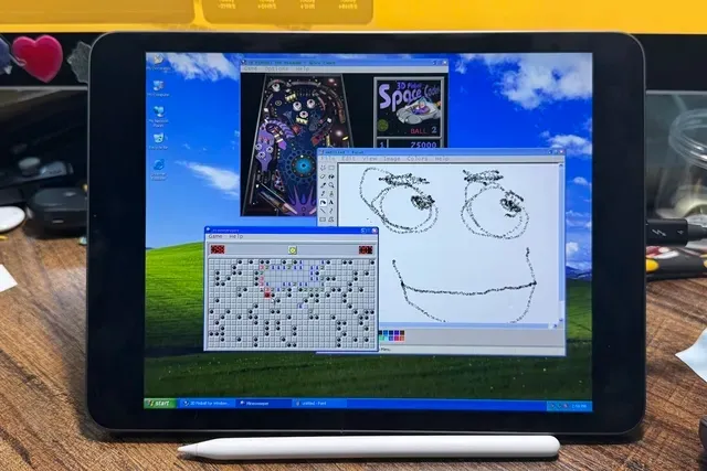 Windows XP запустили на iPad