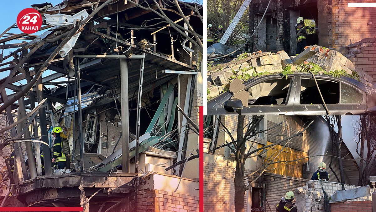 В Харькове авиабомба разрушила дом волонтера Юрия Сапронова – последствия попадания - 24 Канал