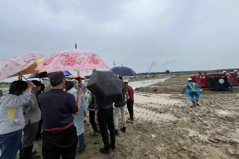 Площадка, где нашли руины Площадка, где нашли руины