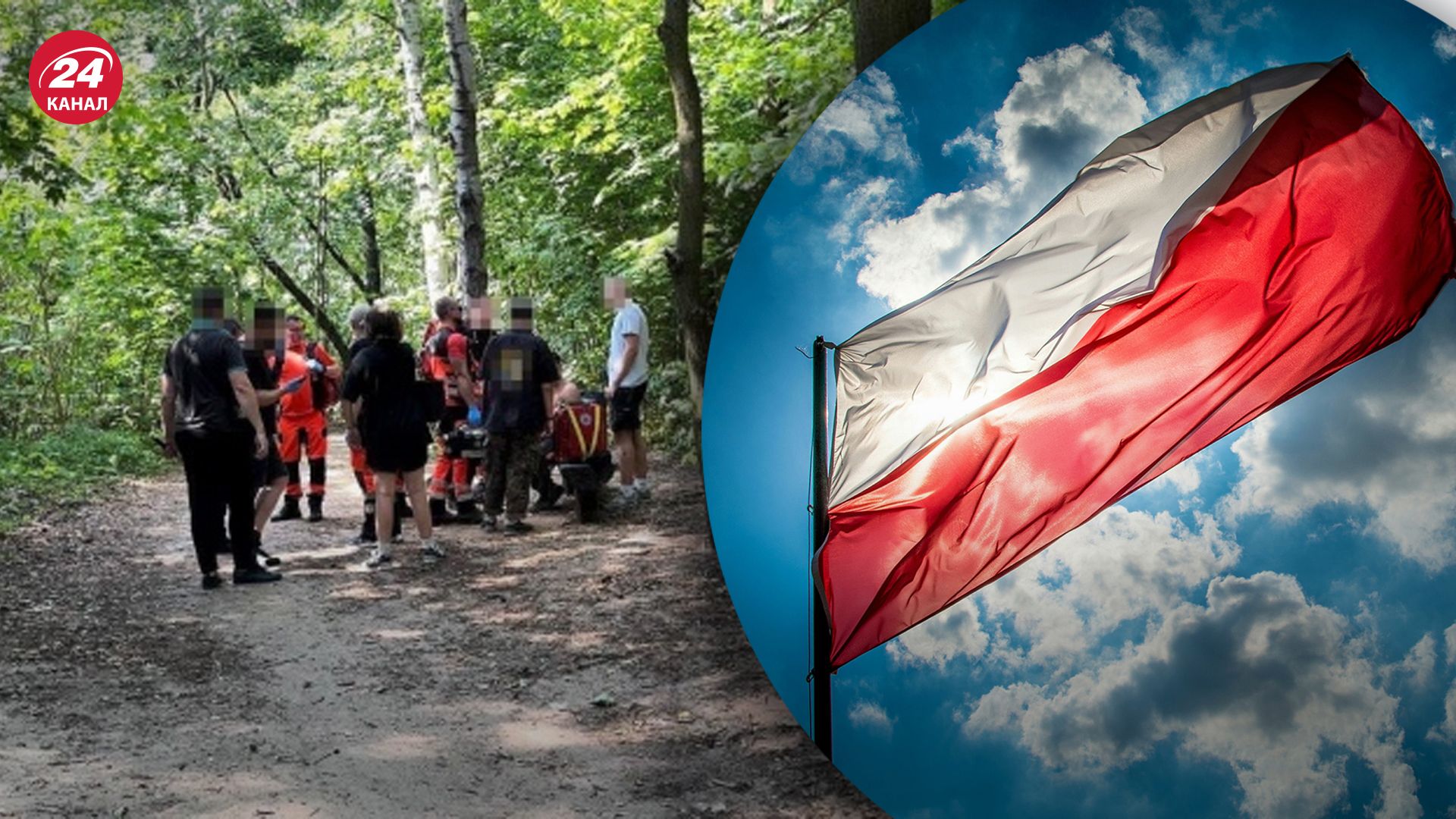 Поліція розповіла деталі інциденту у Брудновському лісі Поліція розповіла деталі інциденту у Брудновському лісі