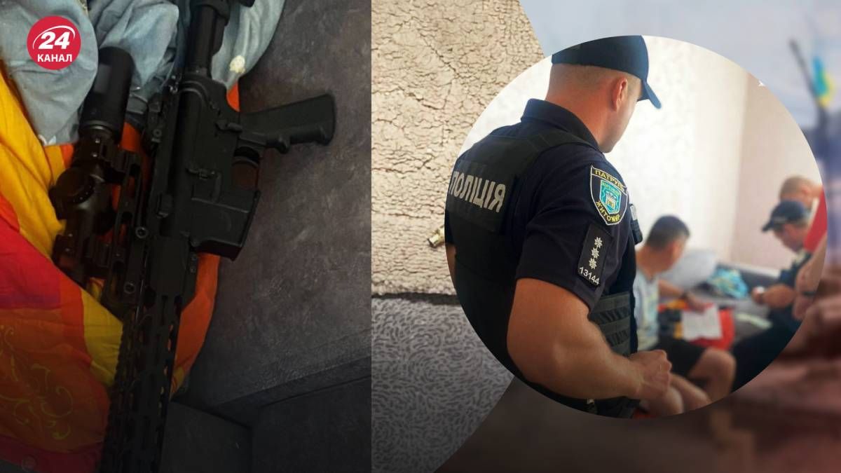 В Житомире мужчина устроил стрельбу на улице