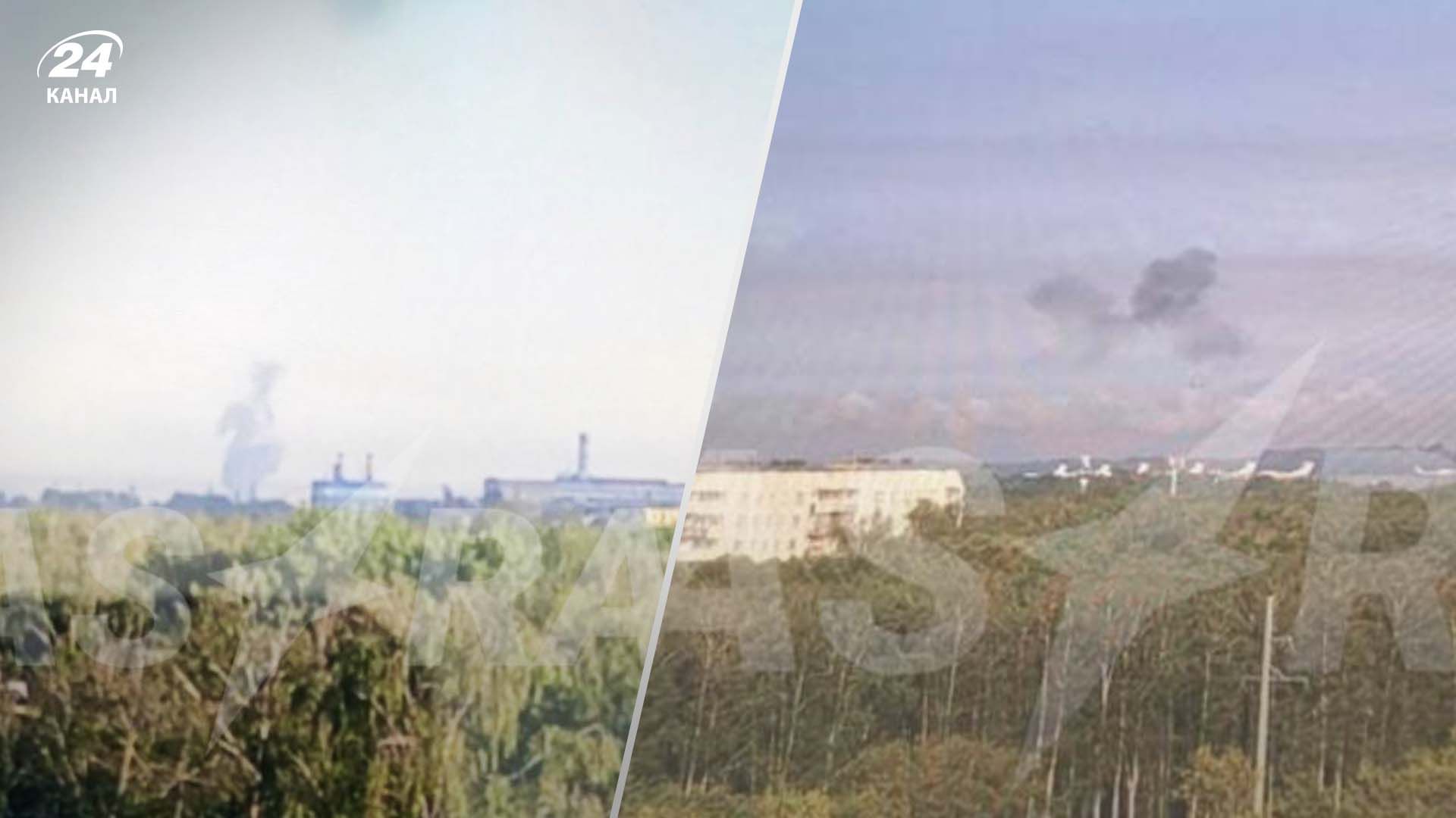 В Рязані лунали вибухи В Рязані лунали вибухи