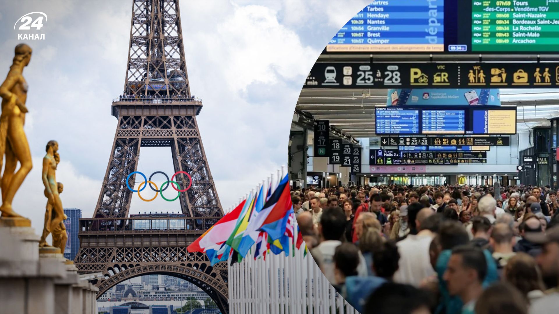 У Франції була диверсію на залізницю перед Олімпіадою У Франції була диверсію на залізницю перед Олімпіадою