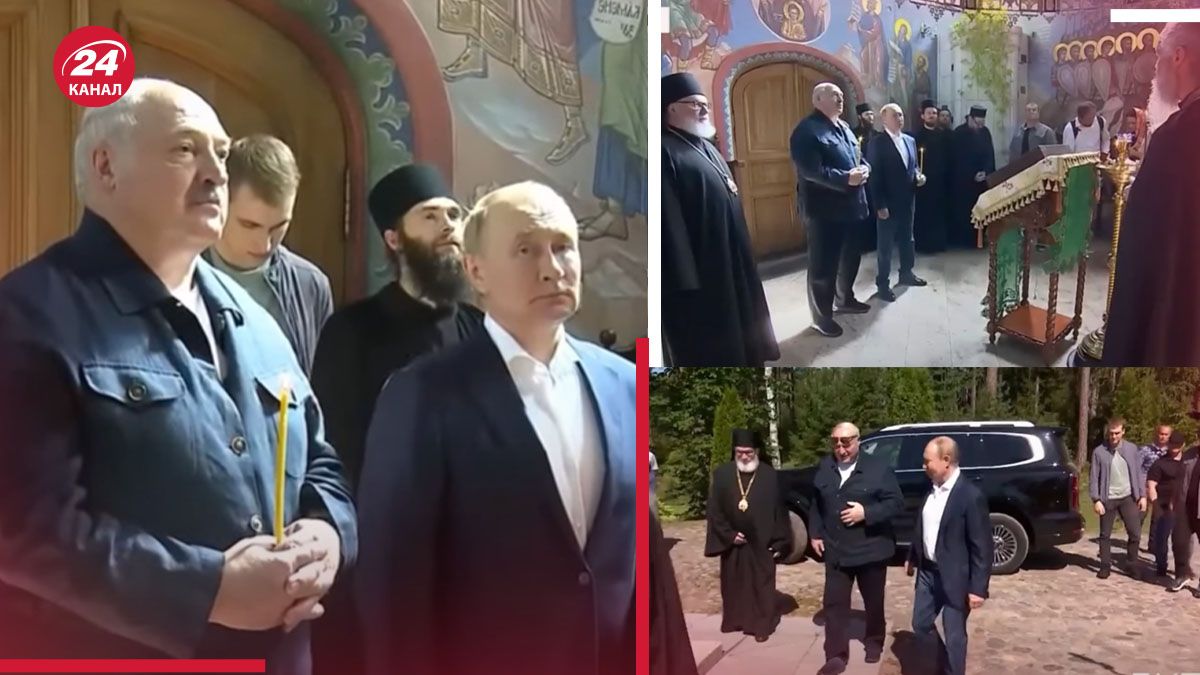 Лукашенко и Путин встретились в храме