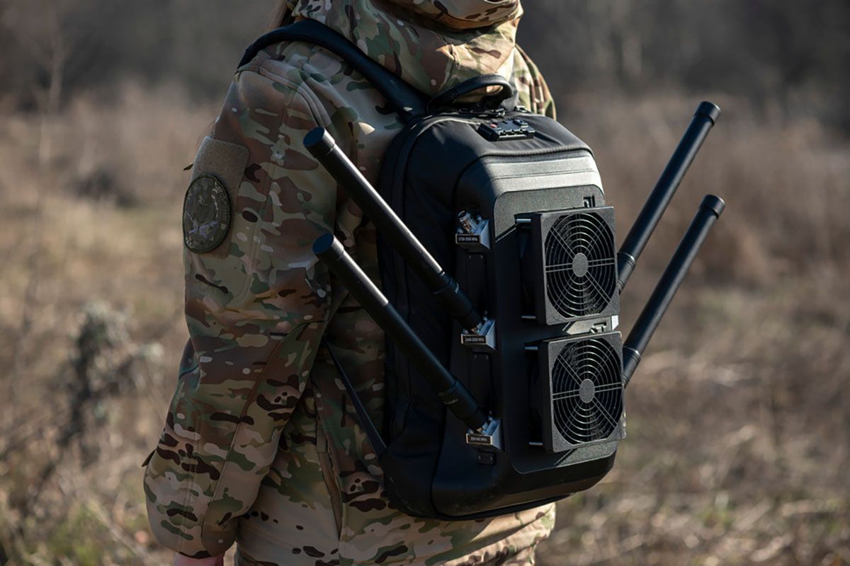 РЭБ-рюкзак компании "Квертус" РЭБ-рюкзак компании "Квертус"