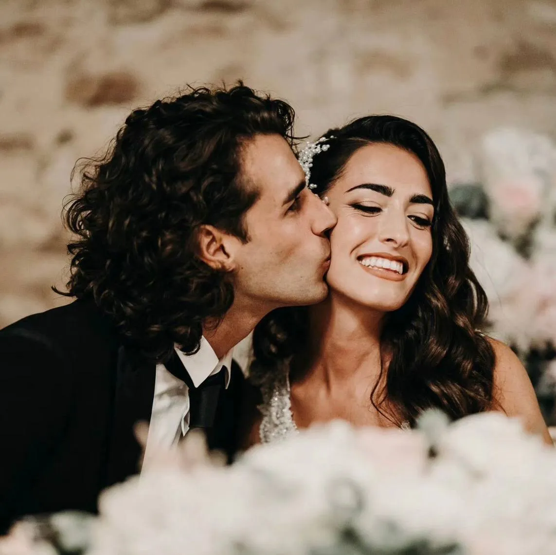 Джанмарко Тамбері та його дружина Джанмарко Тамбері та його дружина