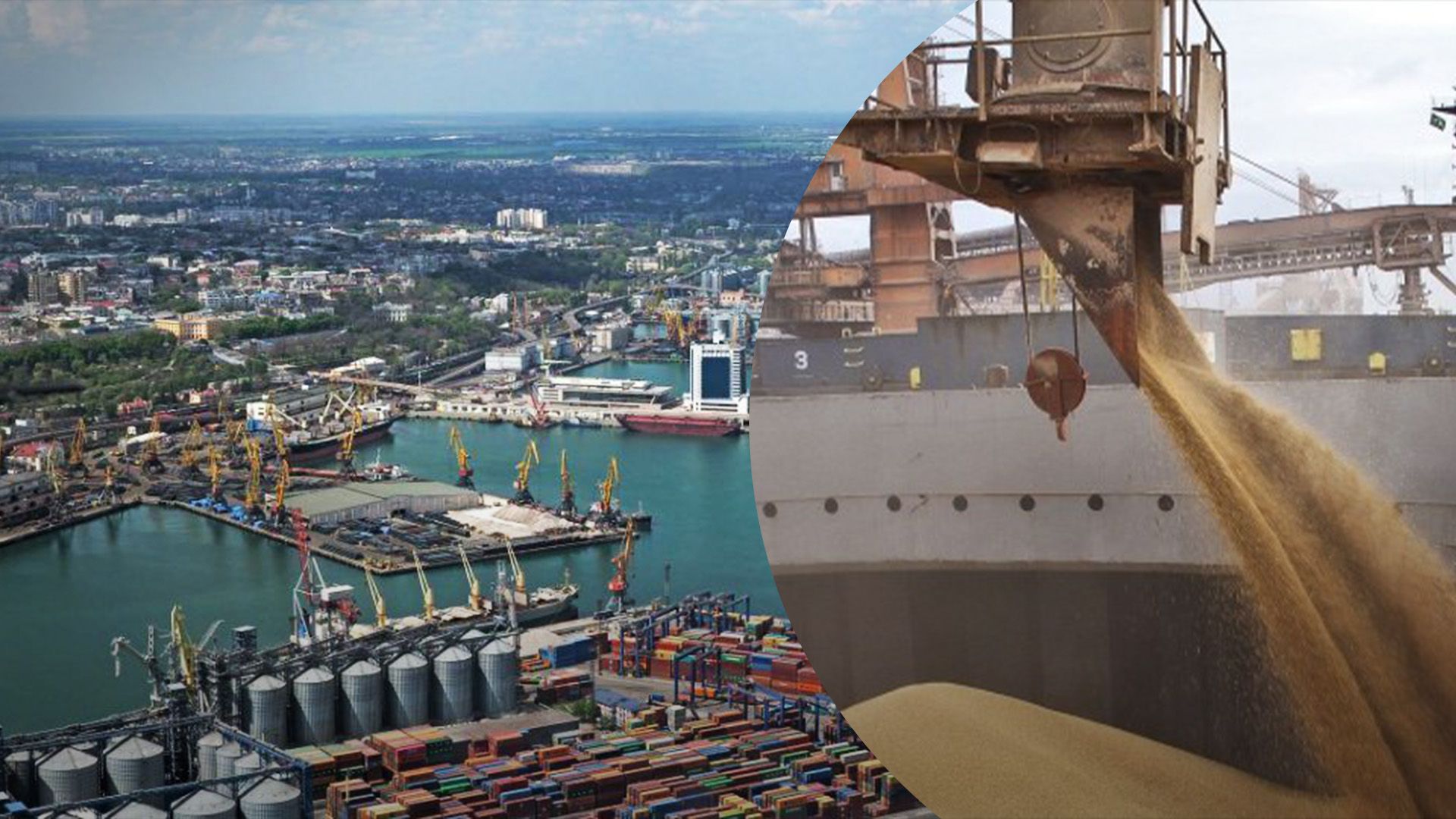 Через порти Великої Одеси експортували 60 мільйонів тонн вантажів
