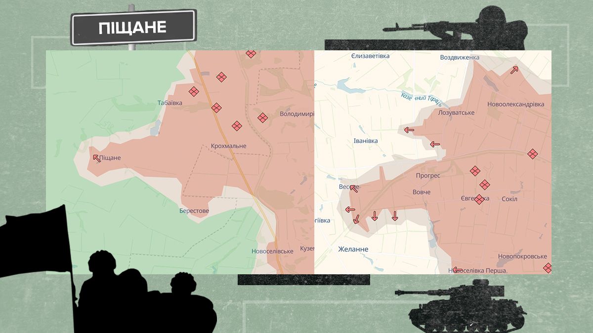 Как изменилась линия фронта за неделю Как изменилась линия фронта за неделю