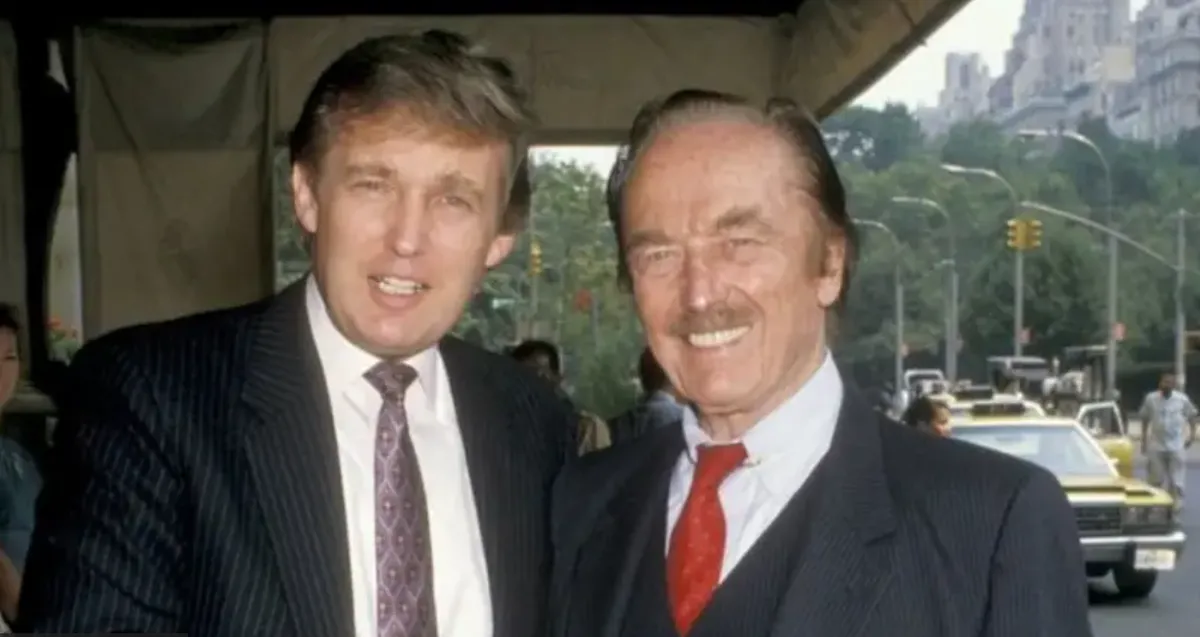Дональд Трамп і батько Дональд Трамп і батько