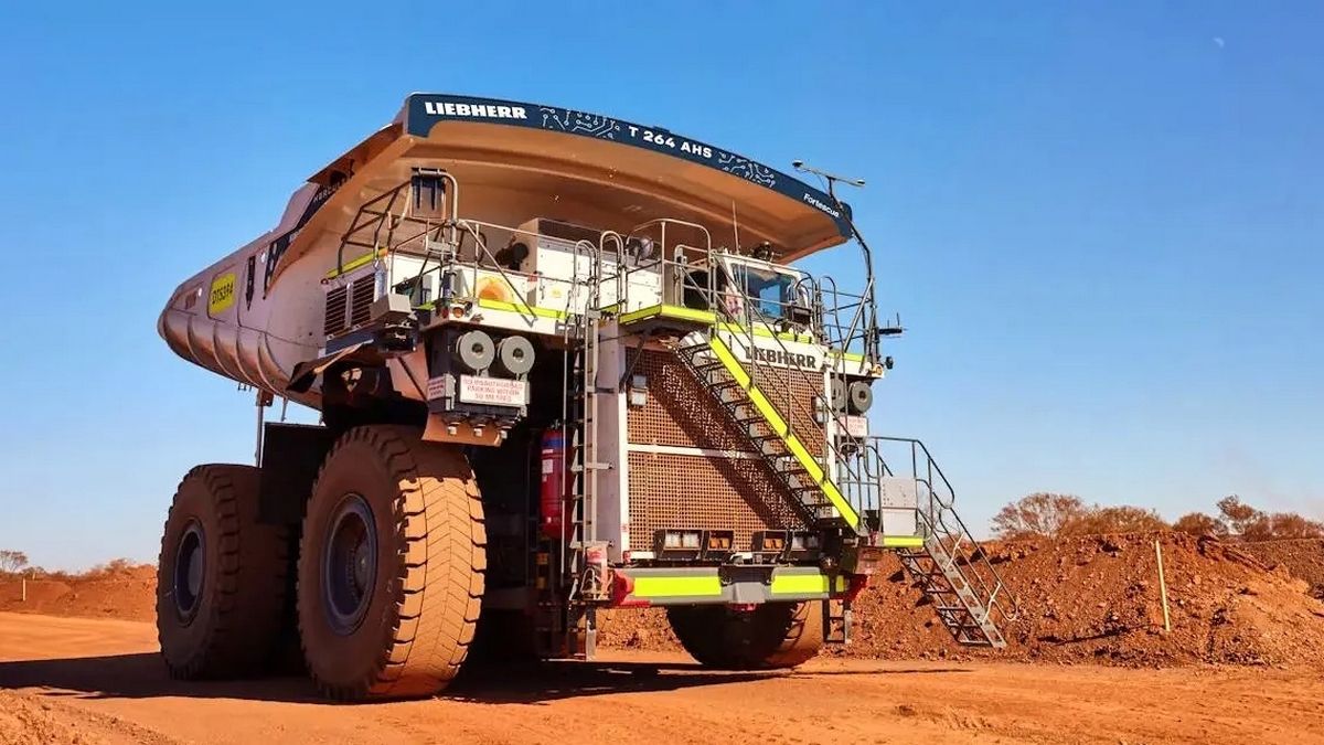 Liebherr і Fortescue працюють над 264-тонною електричною вантажівкою для шахт