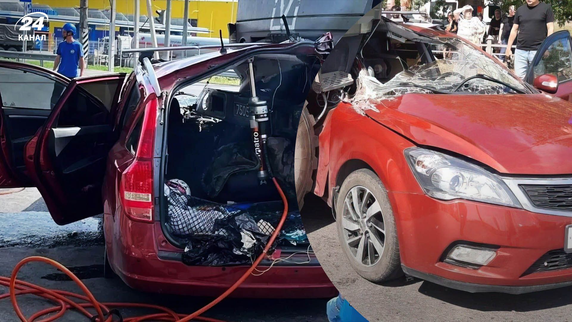 Наслідки ДТП в Ростовській області Наслідки ДТП в Ростовській області