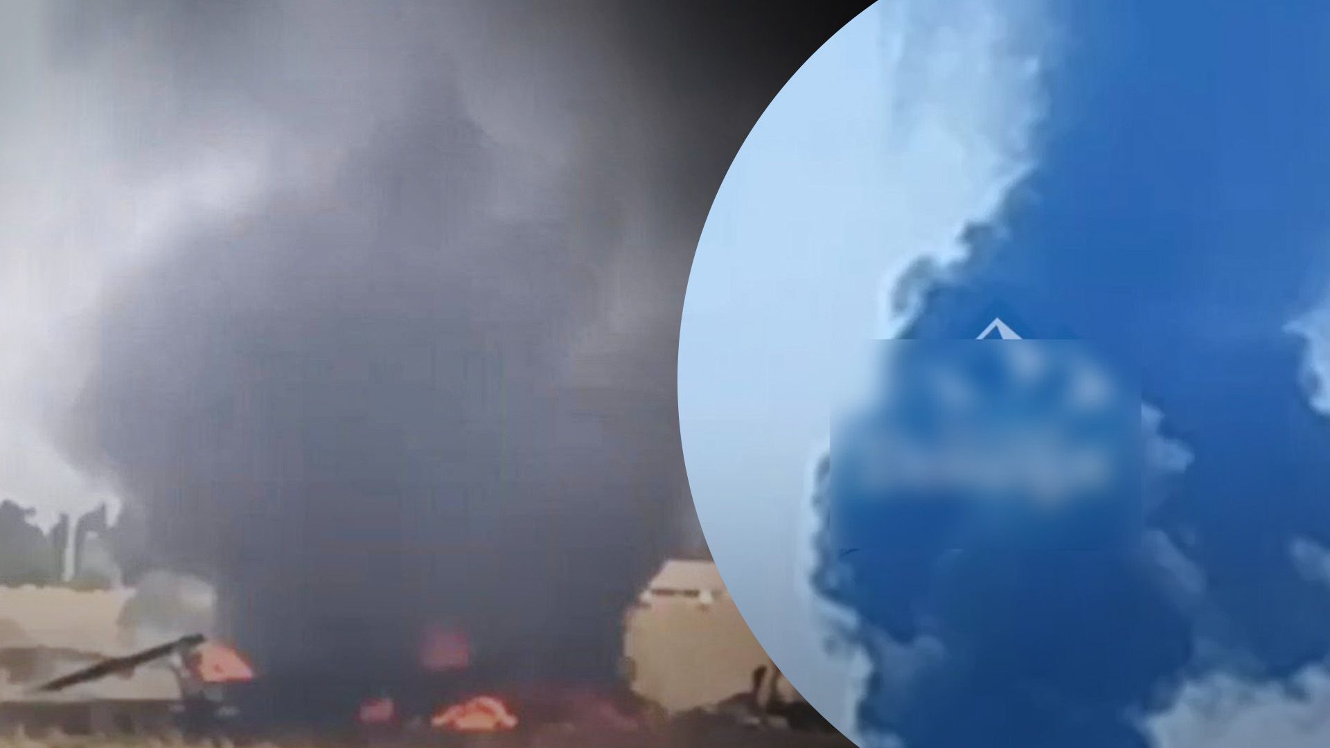 Україна могла вперше уразити дроном російський Мі-8 Україна могла вперше уразити дроном російський Мі-8