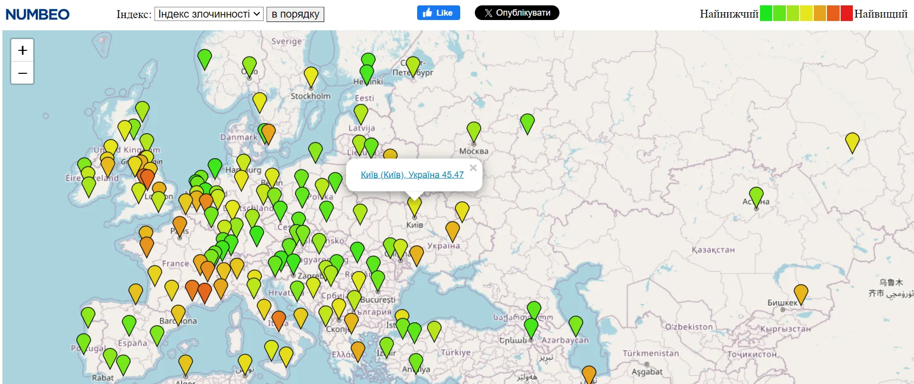 рейтинг опасных городов в Европе рейтинг опасных городов в Европе