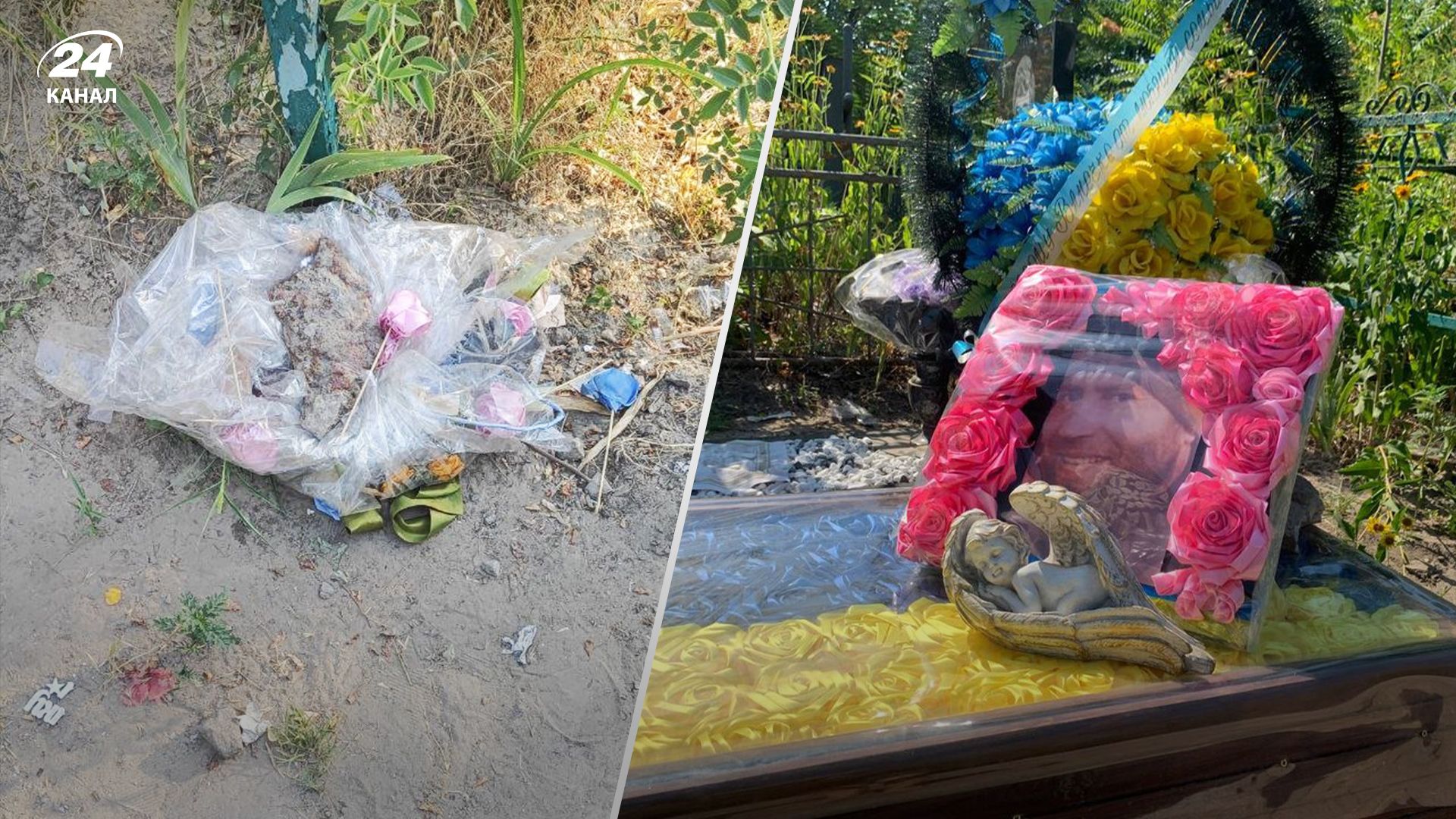 В Днепре происходят вандализмы на кладбищах возле могил с военными В Днепре происходят вандализмы на кладбищах возле могил с военными