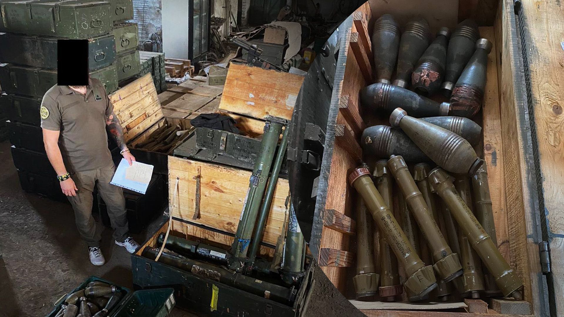 Из схронов российских агентов изъяли более 100 единиц оружия