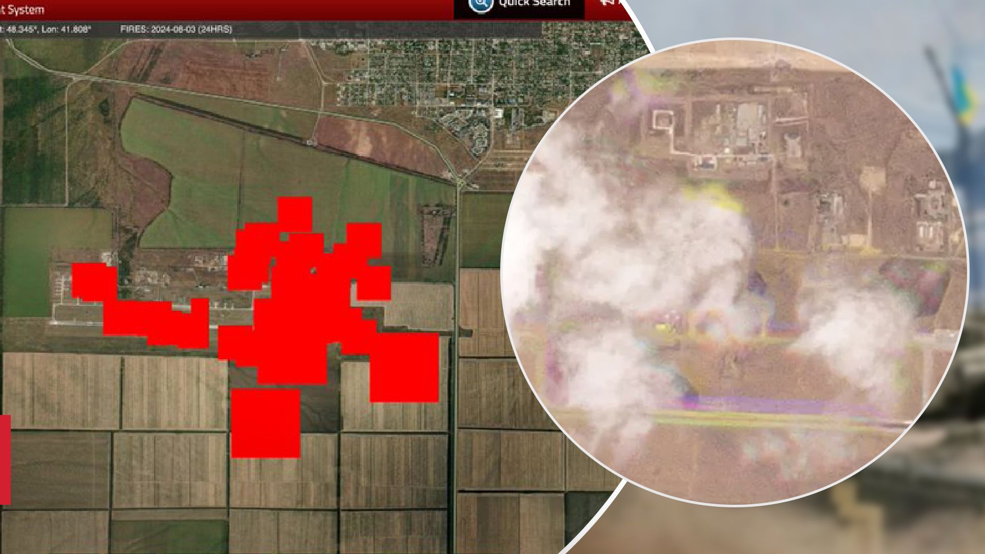 Последствия попадания на аэродроме Морозовск Последствия попадания на аэродроме Морозовск