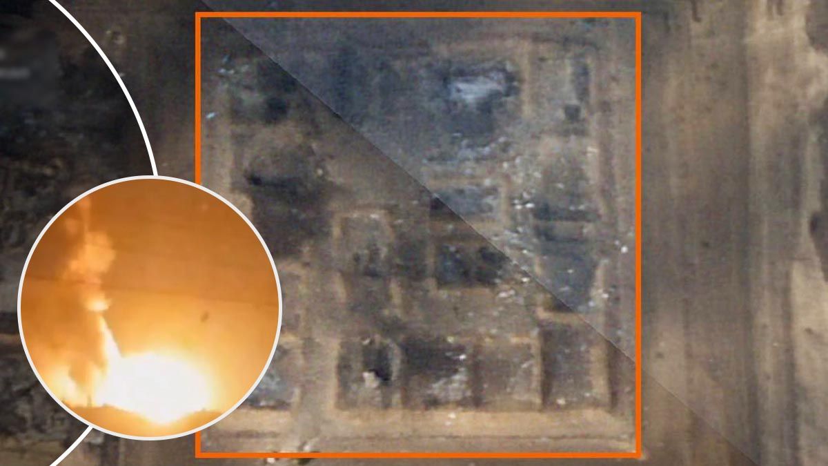 Последствия удара по российскому аэродрому Морозовск