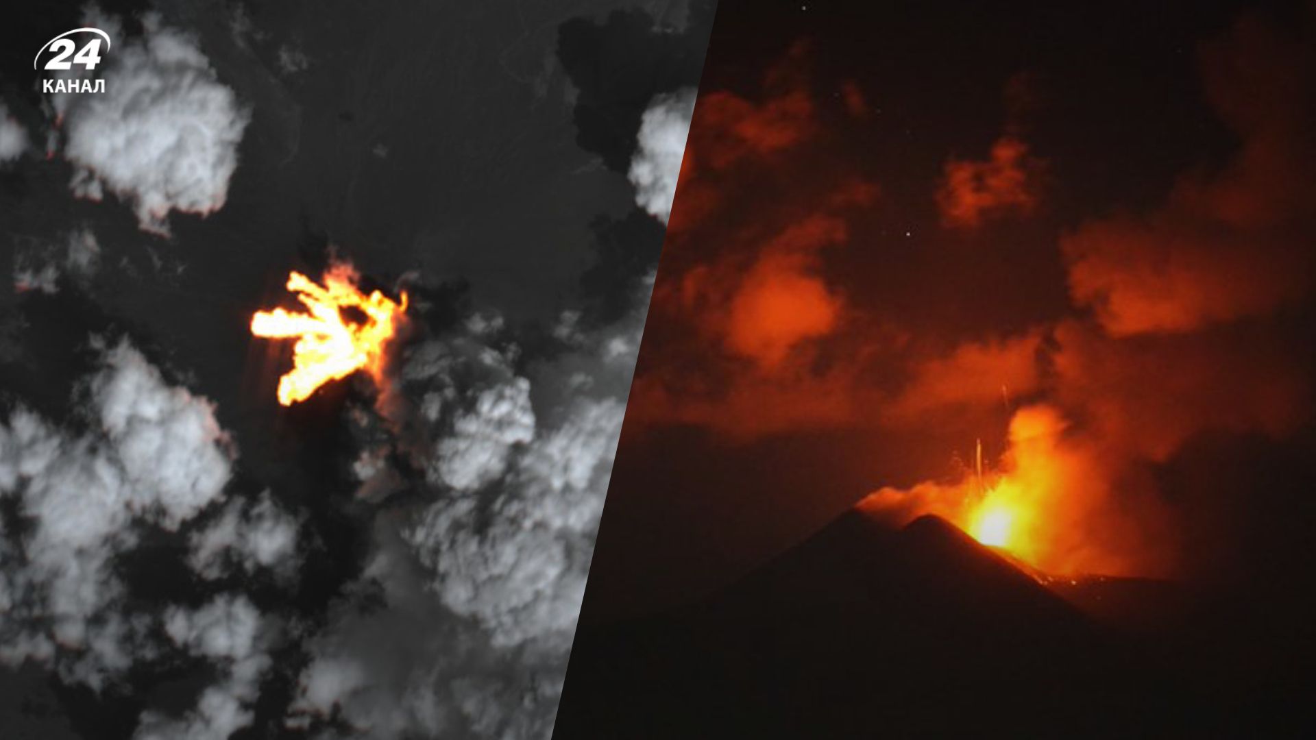 Вулкан Етна прокинувся Вулкан Етна прокинувся