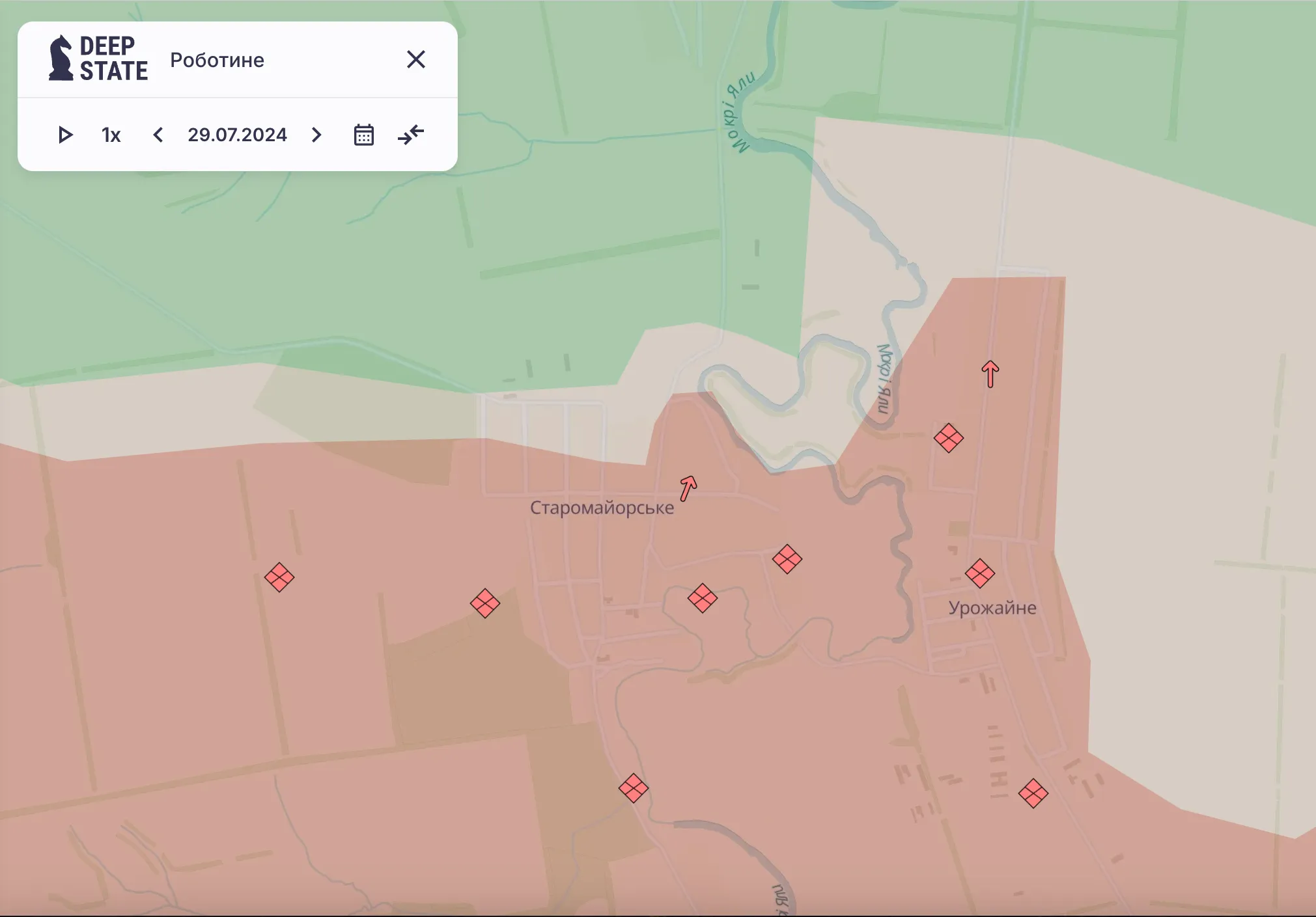 Ситуація на Времівському напрямку 29 липня Ситуація на Времівському напрямку 29 липня