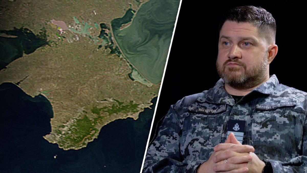 Плетенчук про один з уражених поромів ворога у Криму Плетенчук про один з уражених поромів ворога у Криму