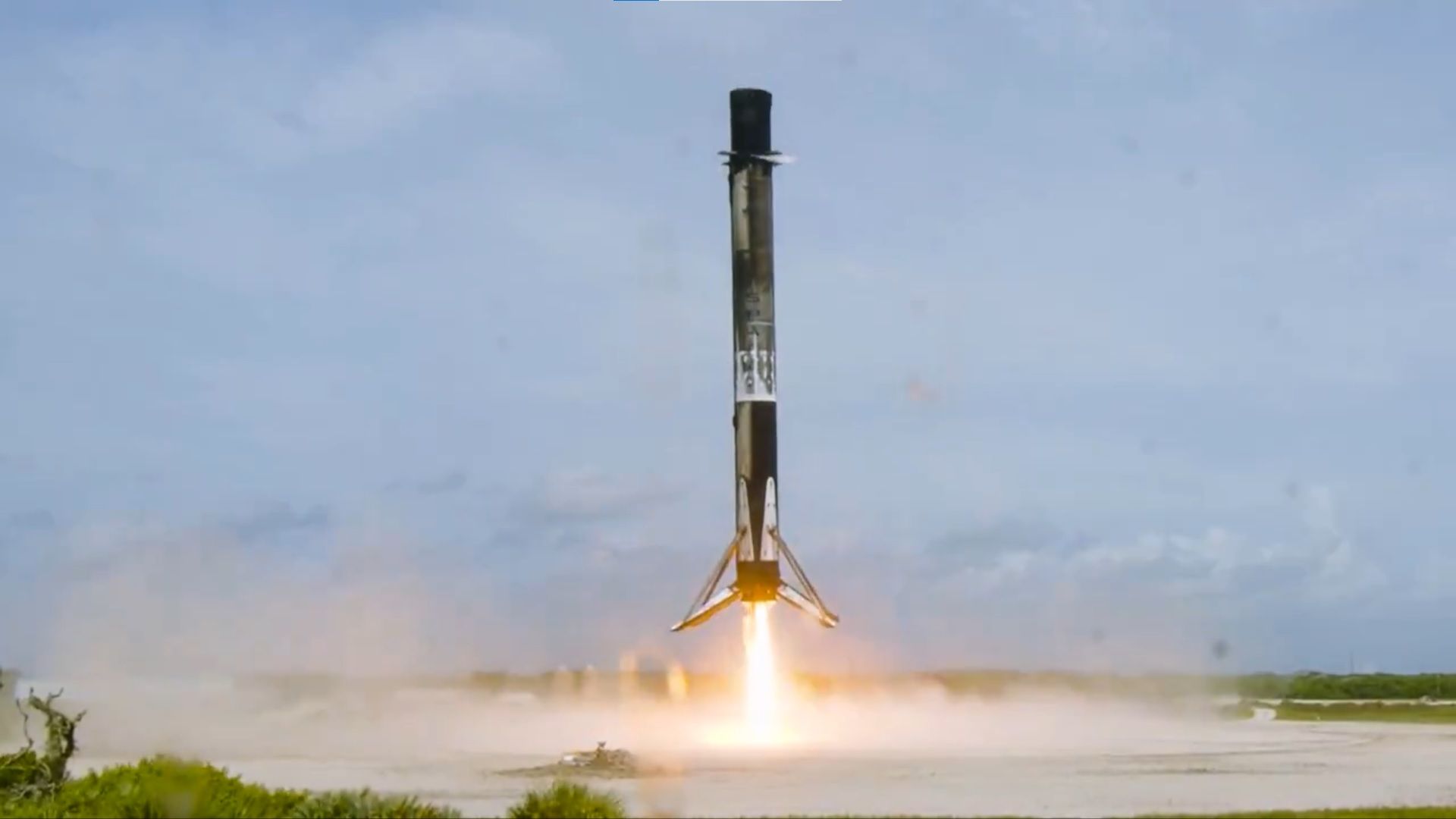 Посадка першого ступеня Falcon 9 Посадка першого ступеня Falcon 9