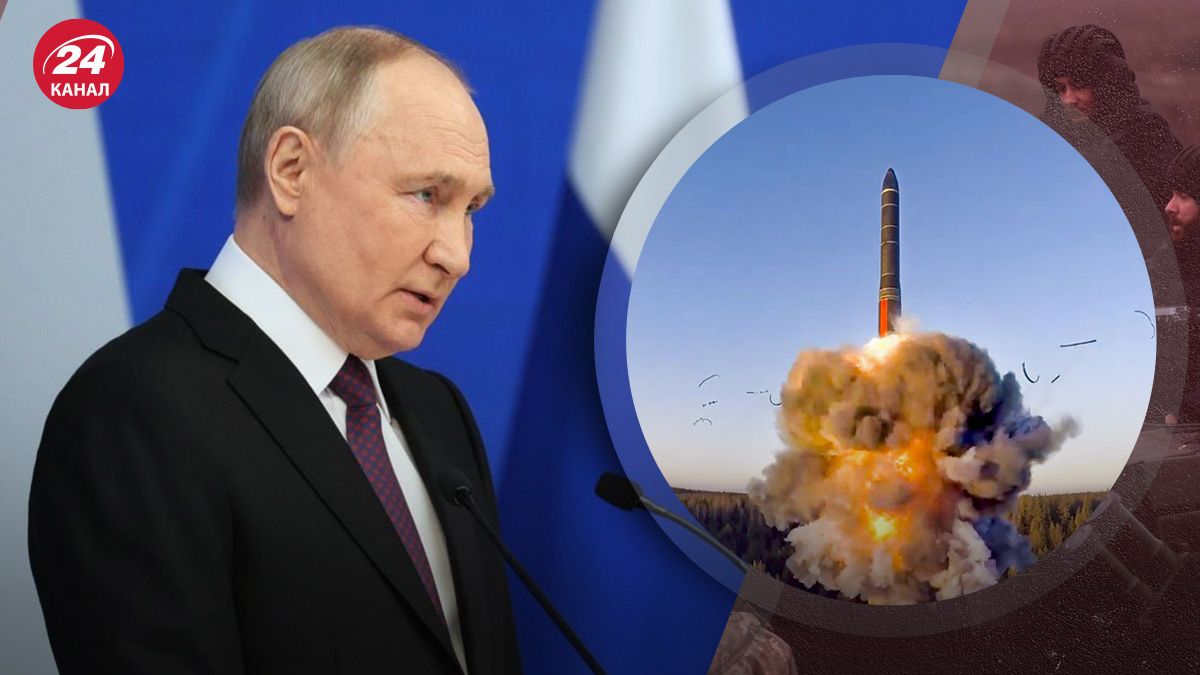 Ядерні погрози Путіна – у якому випадку Путін може застосувати ядерну зброю - 24 Канал Ядерні погрози Путіна – у якому випадку Путін може застосувати ядерну зброю - 24 Канал