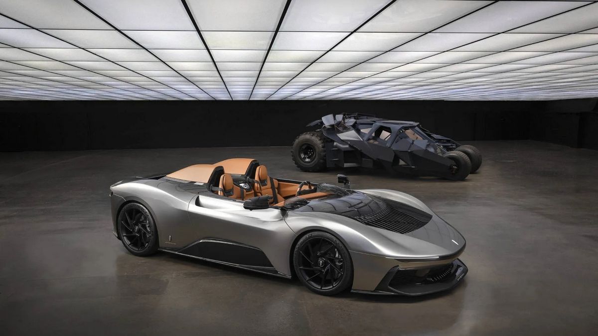 Pininfarina B95 Gotham – электрический гиперкар, вдохновленный Бэтменом - Техно Pininfarina B95 Gotham – электрический гиперкар, вдохновленный Бэтменом - Техно