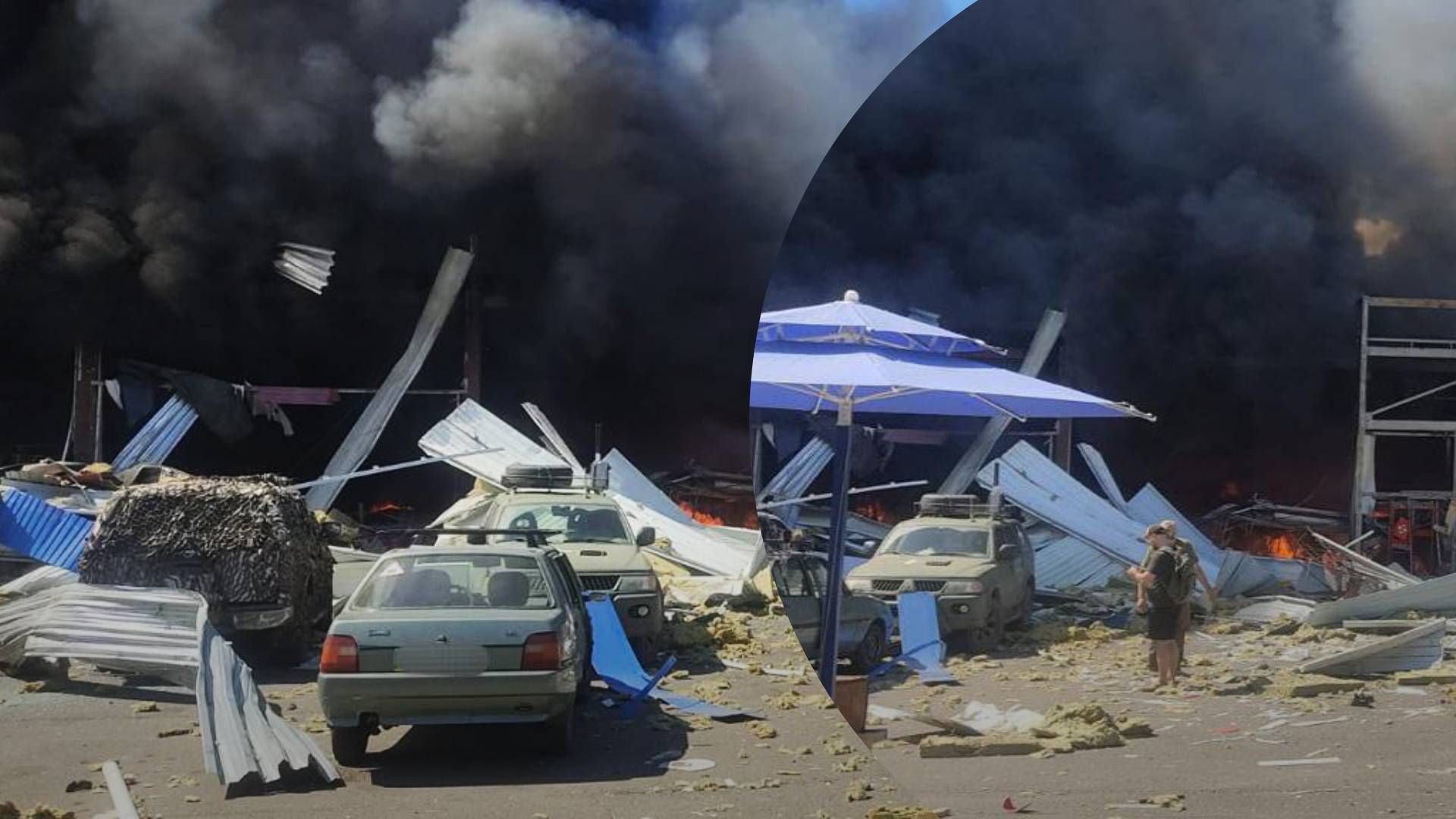 В "Екомаркеті" у Костянтинівці перебували близько 50 людей — ОВА - 24 Канал В "Екомаркеті" у Костянтинівці перебували близько 50 людей — ОВА - 24 Канал