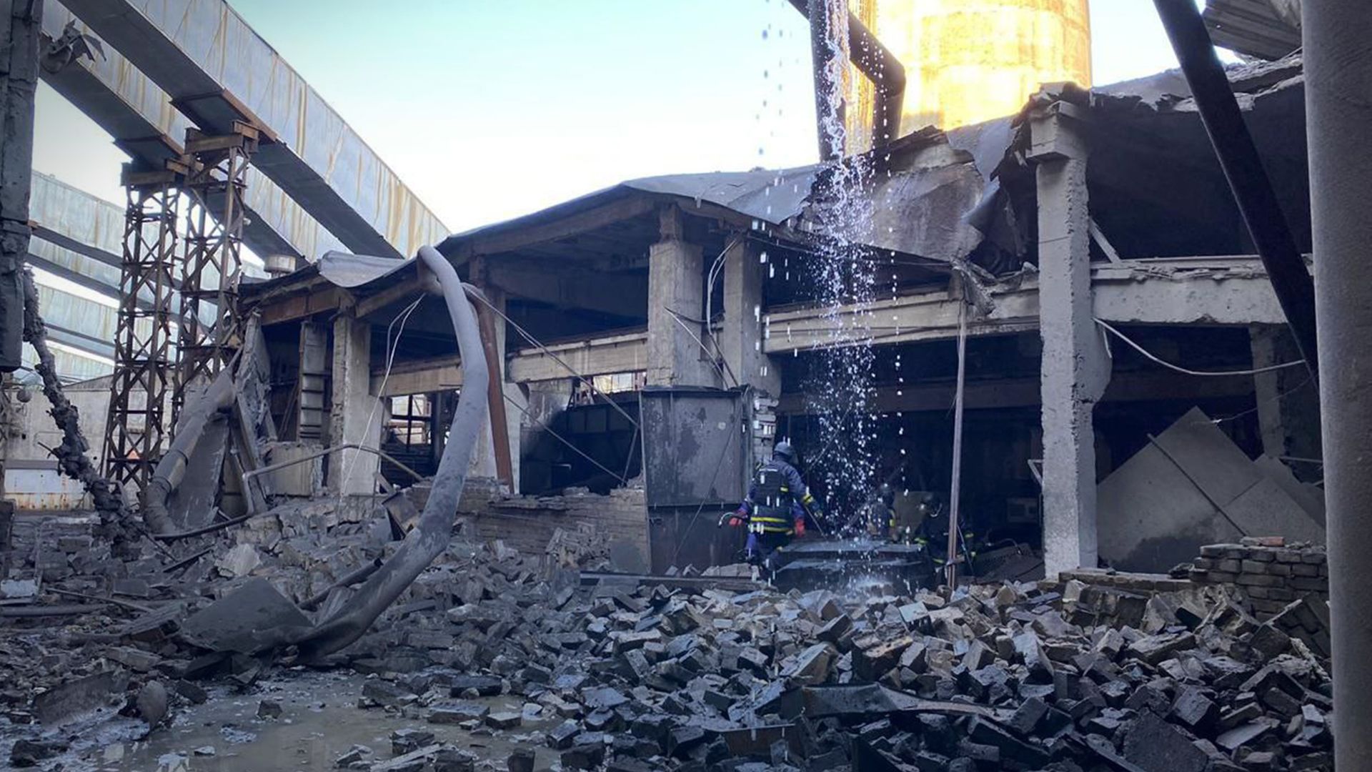 Росіяни вдарили ракетою по Краматорську Росіяни вдарили ракетою по Краматорську