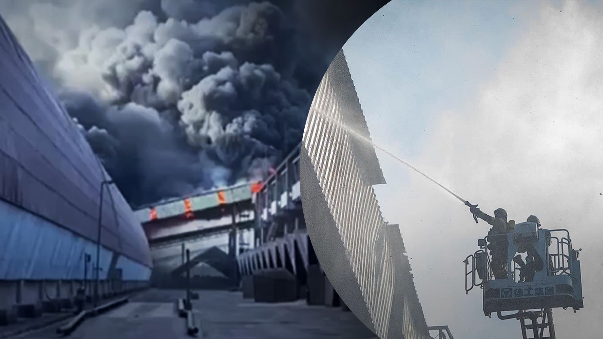 Що відомо про пожежу на складі із зерном Що відомо про пожежу на складі із зерном