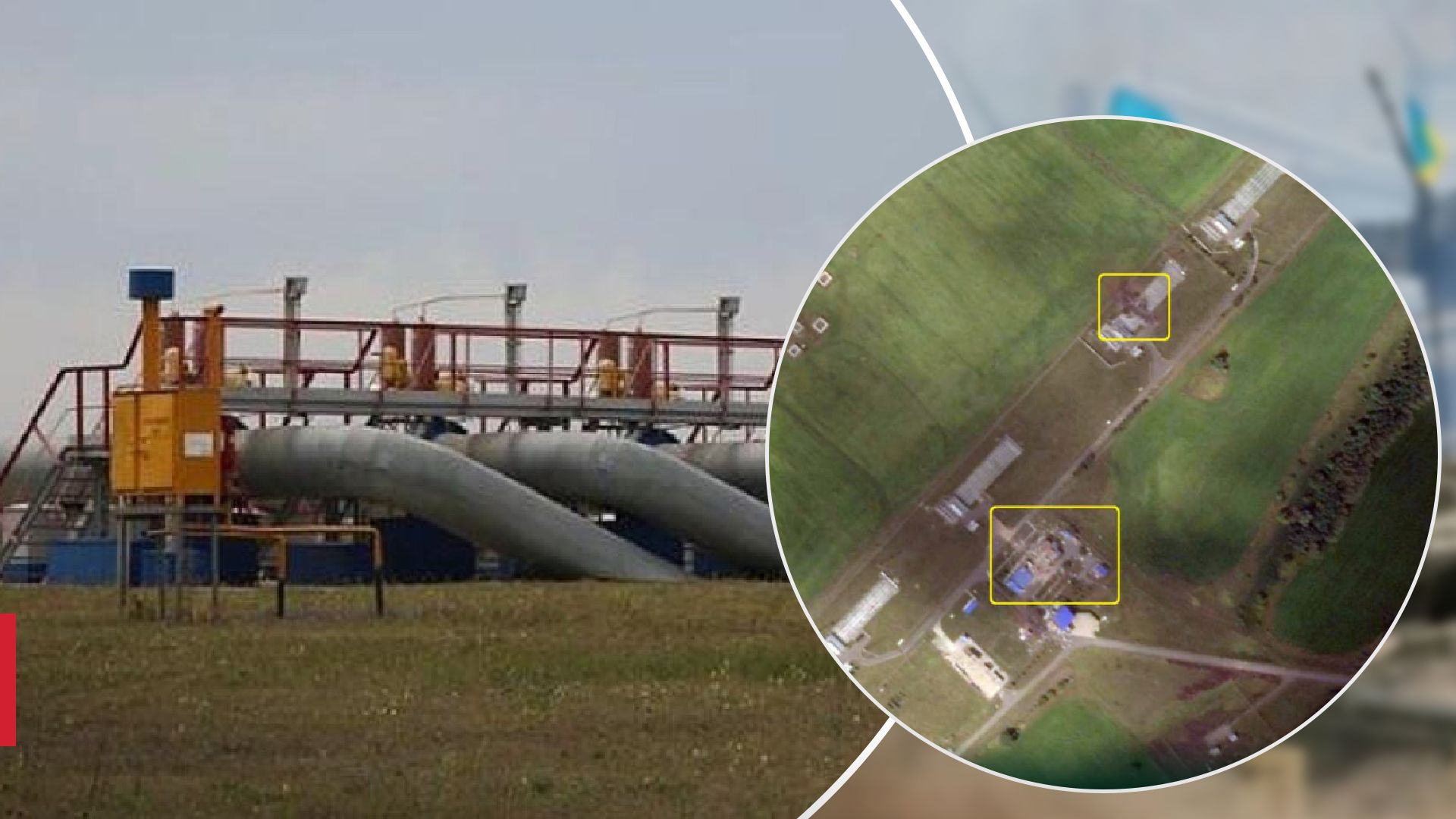 Газовимірювальна станція Суджа пошкоджена - фото Газовимірювальна станція Суджа пошкоджена - фото