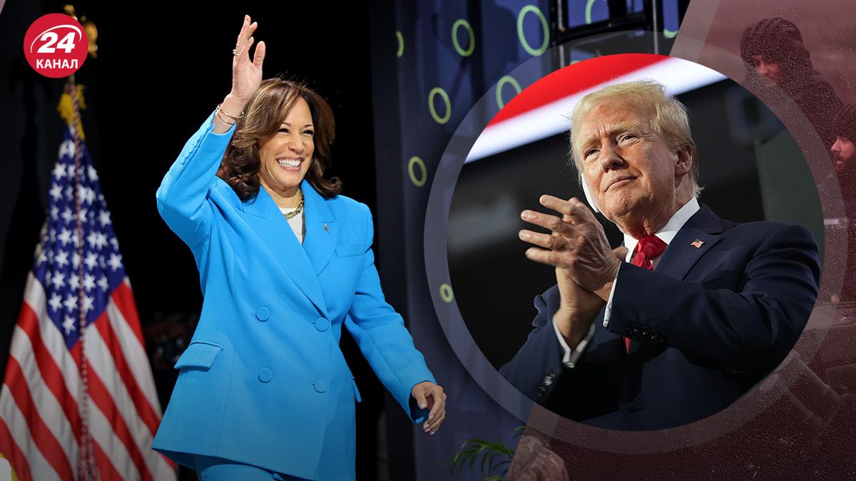 Харрис обогнала Трампа Харрис обогнала Трампа
