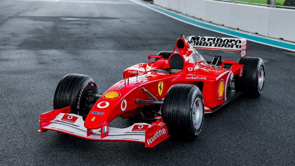 Гоночний Ferrari, на якому Міхаель Шумахер виграв перегони, продається Гоночний Ferrari, на якому Міхаель Шумахер виграв перегони, продається