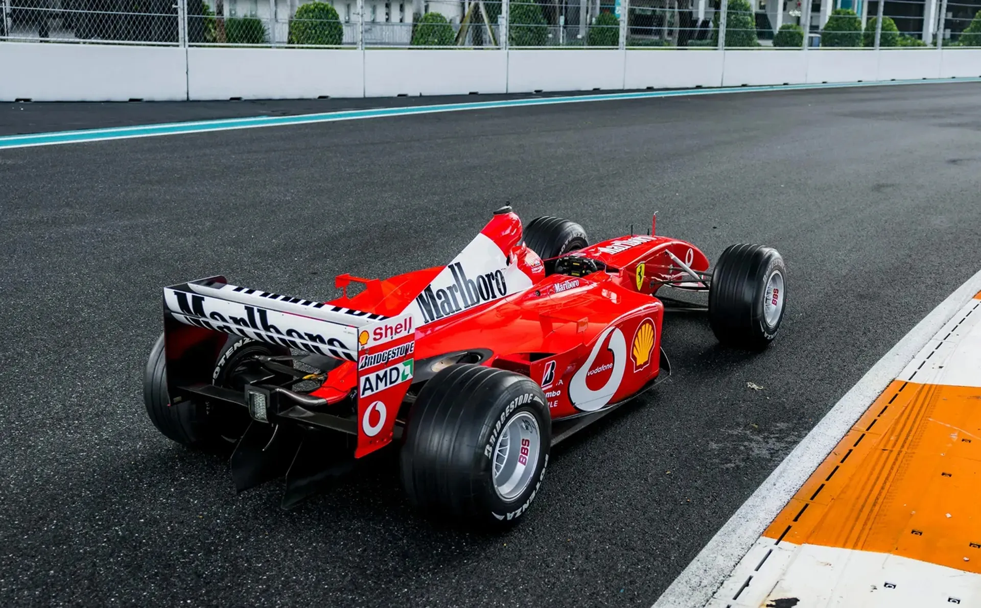 Ferrari F2001b F1 2002 года