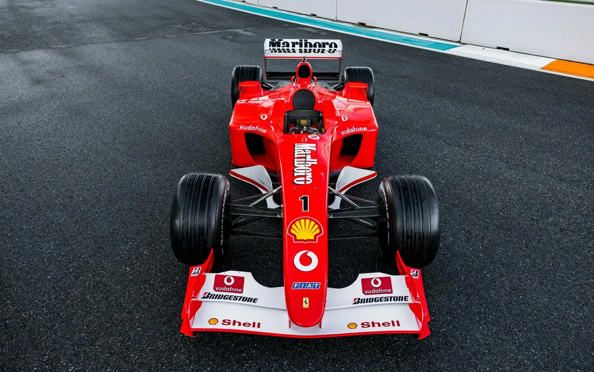 Ferrari F2001b F1 2002 года