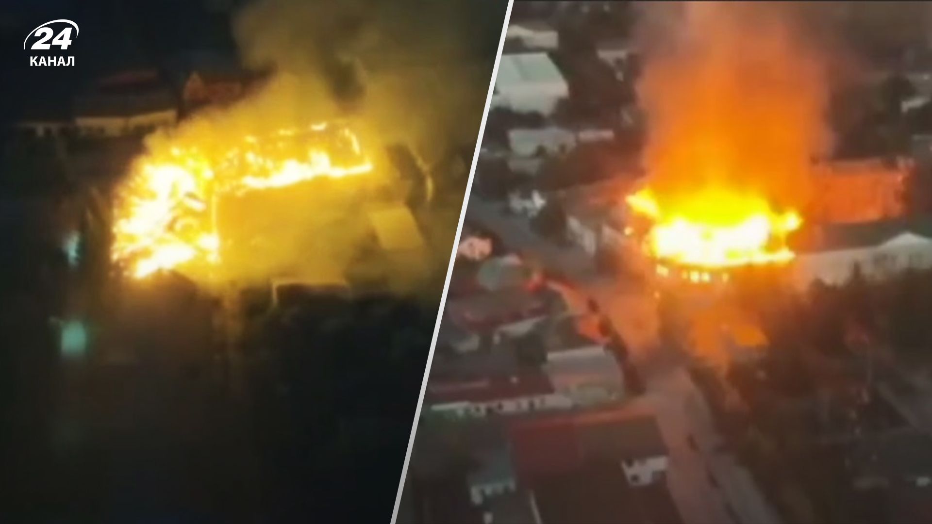 У мережі показали відео потужного знищення останнього опорного пункту росіян у Суджі - 24 Канал У мережі показали відео потужного знищення останнього опорного пункту росіян у Суджі - 24 Канал