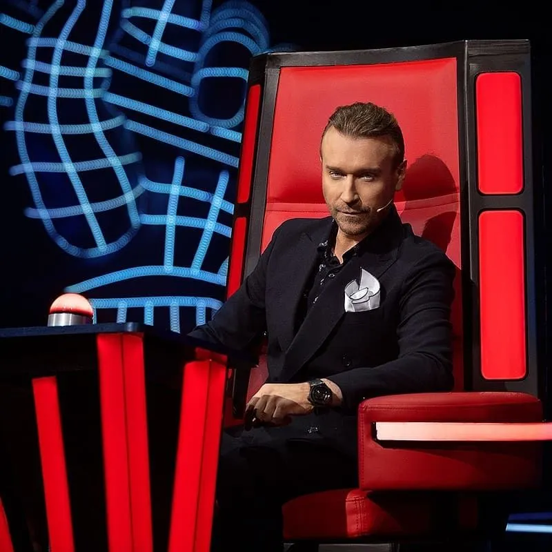 Образ Винника во время съемок шоу Образ Винника во время съемок шоу