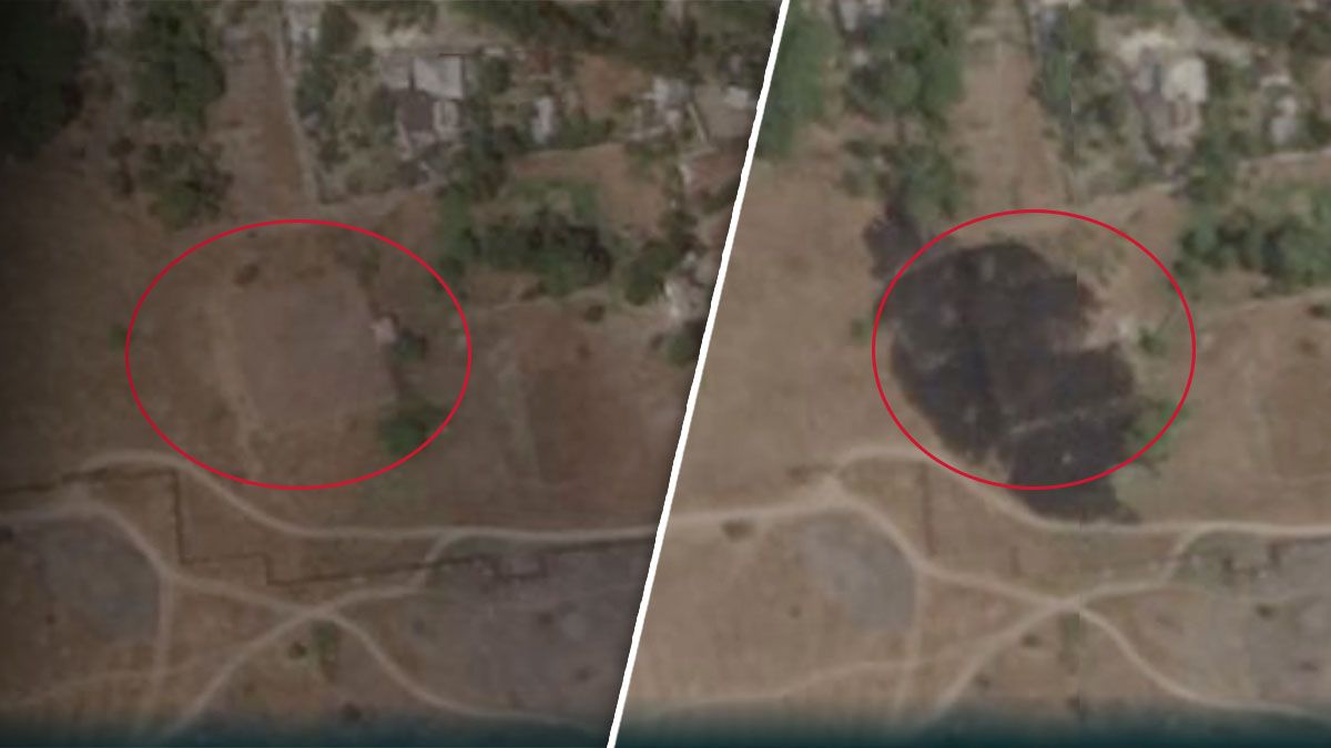 Последствия атаки на оккупированный Керчь Последствия атаки на оккупированный Керчь