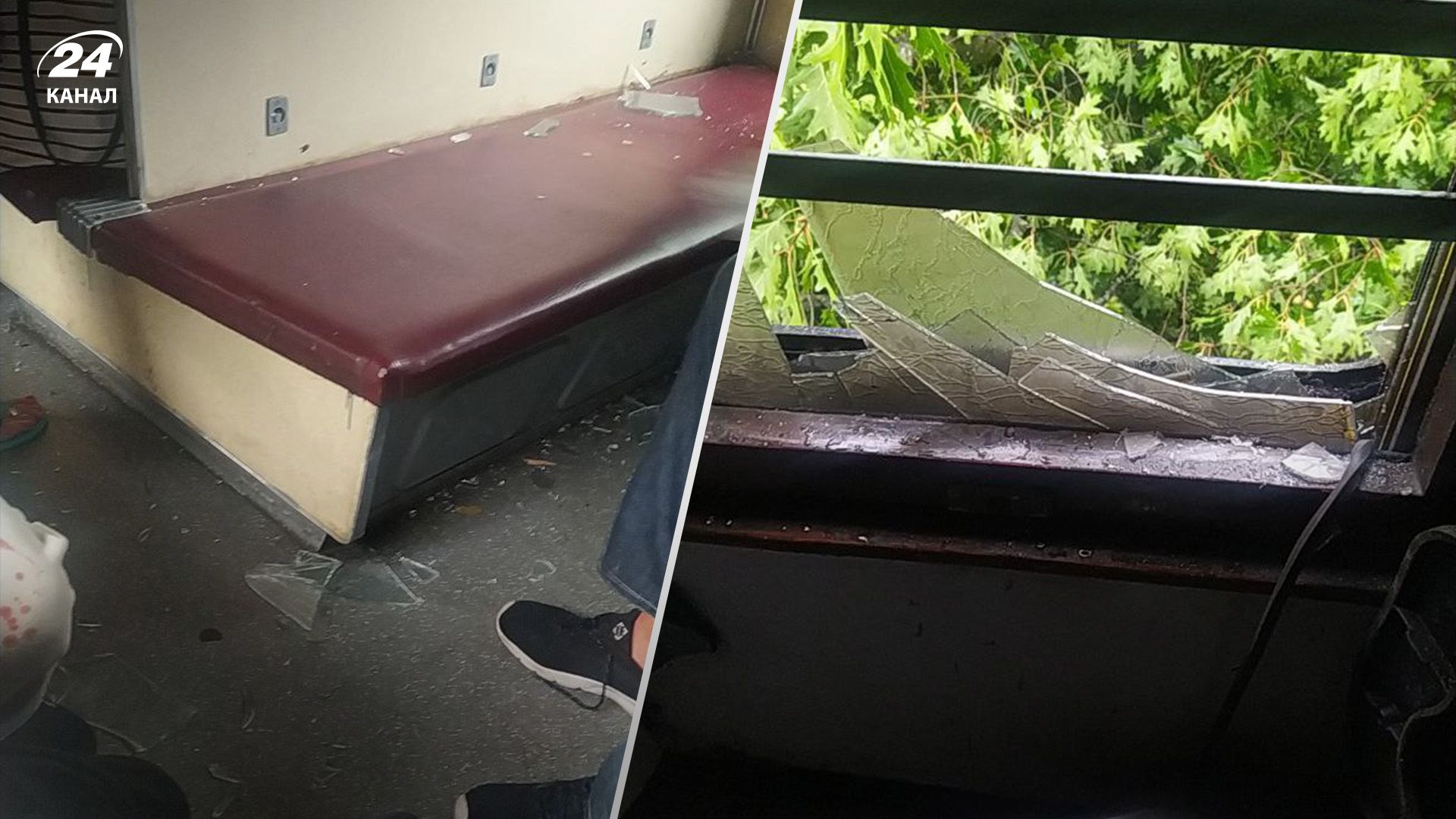 Из-за непогоды дерево упало на вагон поезда на Львовщине: есть пострадавшие - 24 Канал Из-за непогоды дерево упало на вагон поезда на Львовщине: есть пострадавшие - 24 Канал