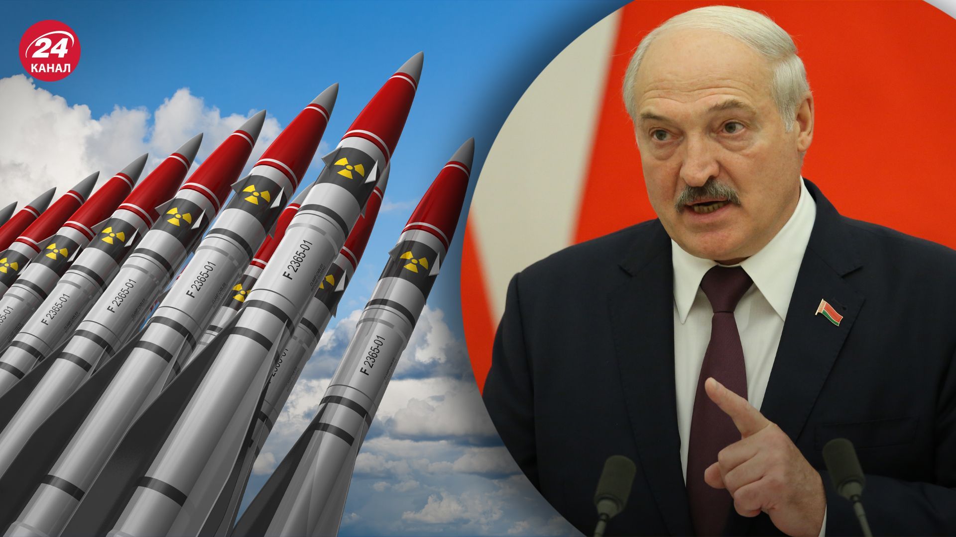 Лукашенко стверджує, що Україна була б рада ядерному удару з боку Росії Лукашенко стверджує, що Україна була б рада ядерному удару з боку Росії