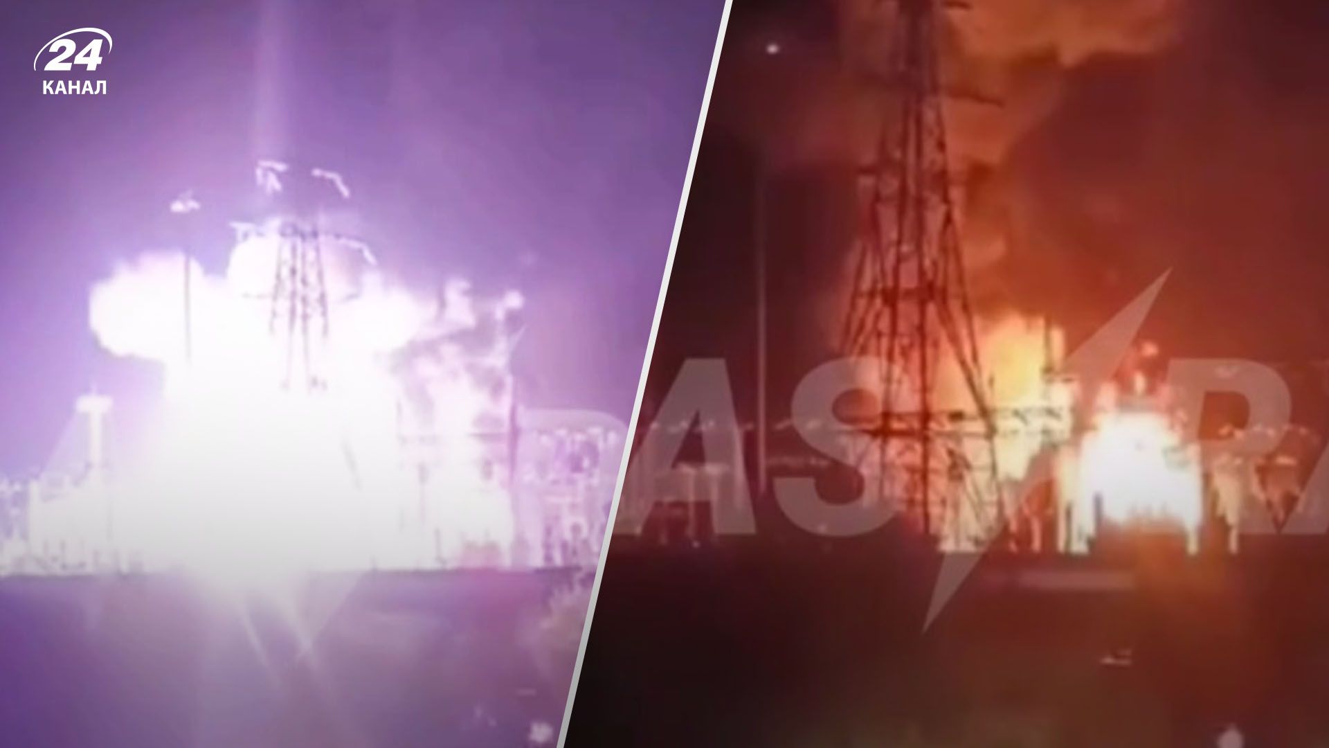 У Кемеровській області вночі втомилася тягова підстанція - 24 Канал У Кемеровській області вночі втомилася тягова підстанція - 24 Канал