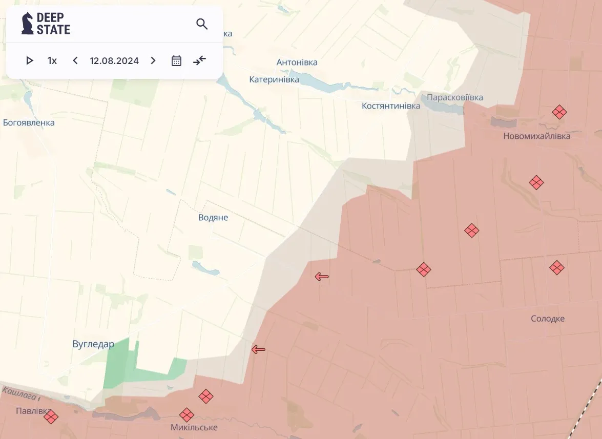 Угледарское направление Угледарское направление